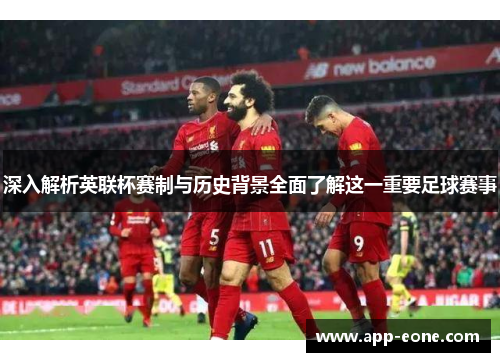 深入解析英联杯赛制与历史背景全面了解这一重要足球赛事